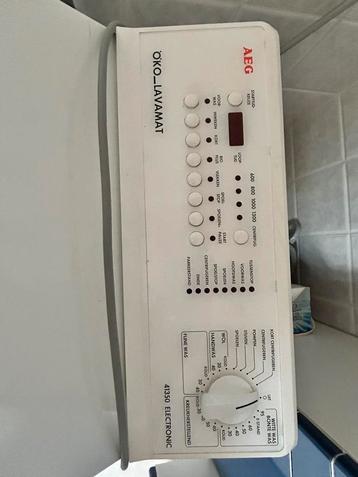 Wasmachine AEG bovenlader, Enlèvement, Utilisé, Élévateur