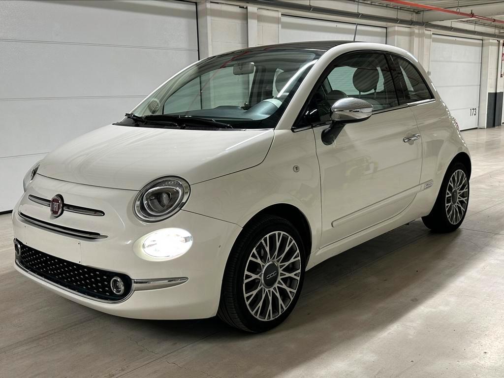 Fiat 500/2016/1.2benzine/Pano/Navi/Parksens(BlancoKeuring)