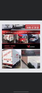 Location de tous types de véhicules à La Louvière 0496423950