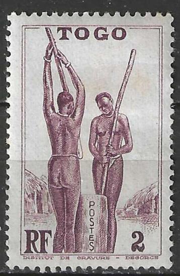 Togo 1941 - Yvert 182 - Gierst stampen (PF) beschikbaar voor biedingen