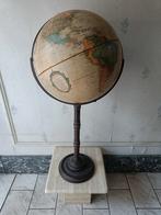 Vintage wereldbol / globe, Ophalen of Verzenden, Gebruikt