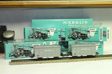 MARKLIN 46562 SNCB NMBS 5 WAGONS INTERCOM BRUXELLES GRIS  beschikbaar voor biedingen