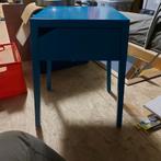 Nachtkastje ikea - blauw., Huis en Inrichting, Slaapkamer | Nachtkastjes, Minder dan 45 cm, 55 tot 70 cm, Zo goed als nieuw, Ophalen