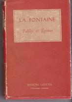 La Fontaine – Fables et Epitres, Enlèvement ou Envoi, La Fontaine