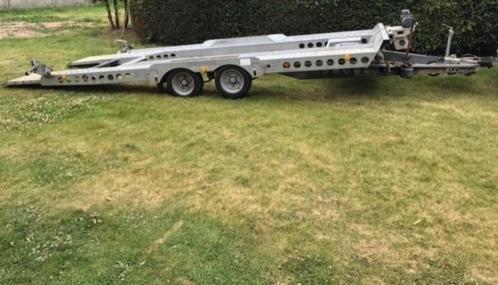 Autoremork  3500kg    Kipbaar  met Winch, Auto diversen, Aanhangers en Bagagewagens, Gebruikt, Ophalen of Verzenden