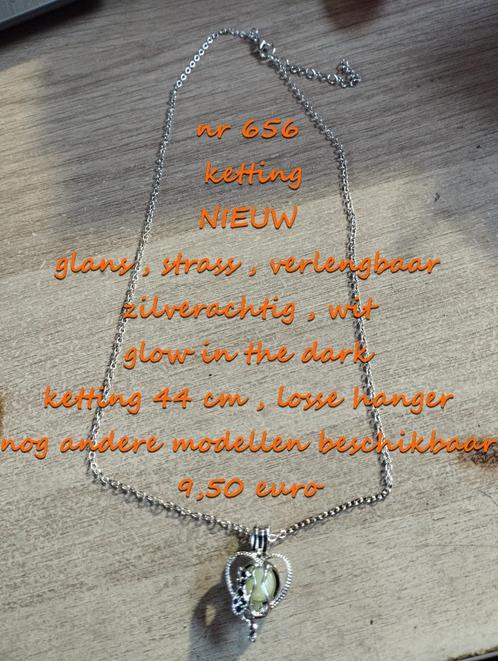 656 Juweel : ketting , NIEUW , @LAATSTE STUK@ , verzending i, Handtassen en Accessoires, Kettingen, Nieuw, Overige materialen