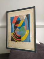 Lithographie originale couleur réalisée par Sonia DELAUNAY, Antiquités & Art, Enlèvement