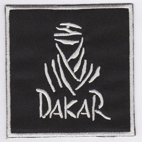Dakar Rally stoffen opstrijk patch embleem #1, Collections, Marques automobiles, Motos & Formules 1, Neuf, Envoi