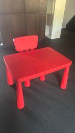 Ikea tafel en stoel, Ophalen, Zo goed als nieuw