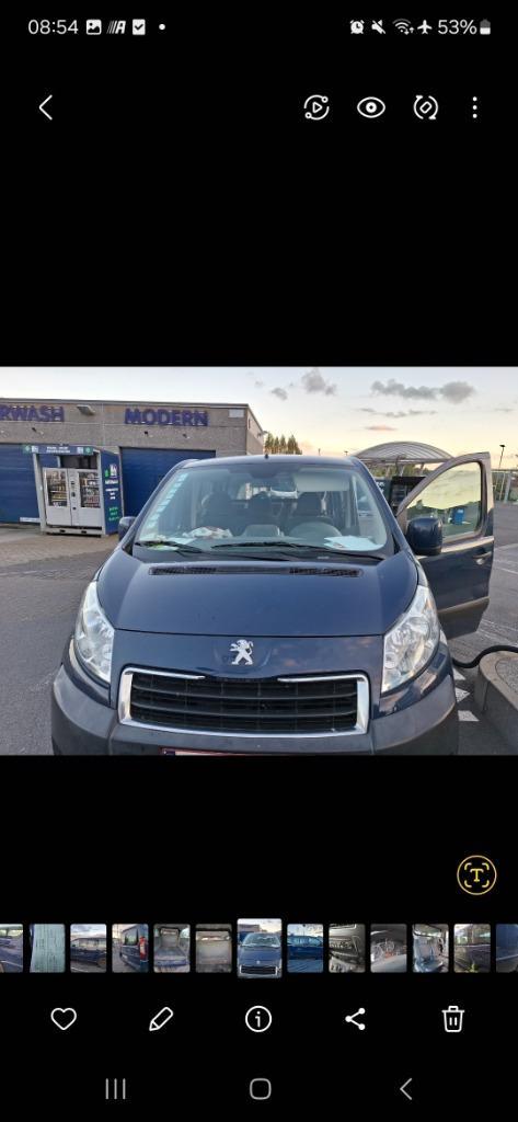 Peugeot expert teppe 6 zitplaatsen, Auto's, Bestelwagens en Lichte vracht, Particulier, ABS, Airbags, Airconditioning, Boordcomputer