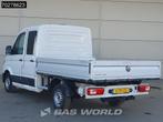 Volkswagen Crafter 102pk Open Laadbak Dubbel Cabine Trekhaak, Auto's, Bestelwagens en Lichte vracht, 75 kW, Stof, Gebruikt, Euro 6
