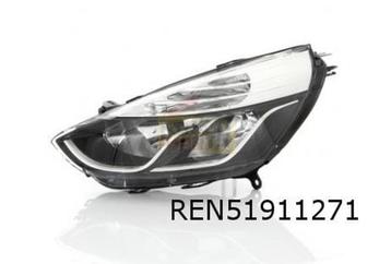 Renault Clio IV (1/13-9/16) koplamp Links (chrome accent) Or