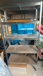 Ijzeren kast met houten planken, Antiquités & Art, Enlèvement