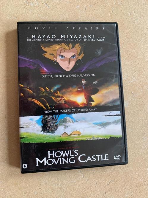 Howl's Moving Castle, Cd's en Dvd's, Dvd's | Tekenfilms en Animatie, Gebruikt, Ophalen of Verzenden