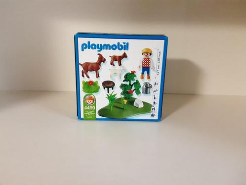 PLaymobil jongen en geitjes - compleet, Kinderen en Baby's, Speelgoed | Playmobil, Zo goed als nieuw, Complete set, Ophalen of Verzenden