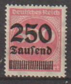 Duitse Rijk 1923 nr 296*, Postzegels en Munten, Verzenden, Duitse Keizerrijk
