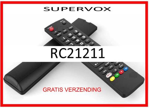 Vervangende afstandsbediening voor de RC21211 van SUPERVOX., TV, Hi-fi & Vidéo, Télécommandes, Neuf, Enlèvement ou Envoi