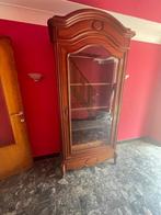Vitrine of linnen kast, Huis en Inrichting, Kasten | Buffetkasten, Ophalen, Gebruikt, 50 tot 100 cm, 150 tot 200 cm