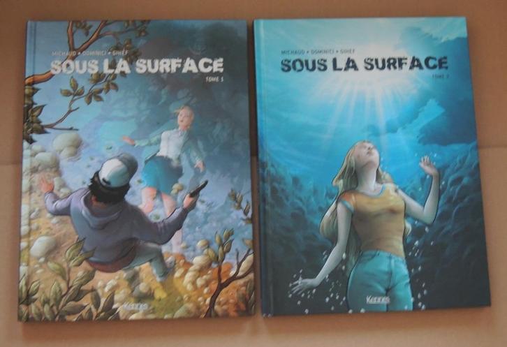 Sous la surface Série complète EO 2 tomes, Livres, BD, Comme neuf, Série complète ou Série, Enlèvement ou Envoi