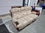 Retro 3 zit zetel in unieke staat, Ophalen, Hout, 150 tot 200 cm, Driepersoons