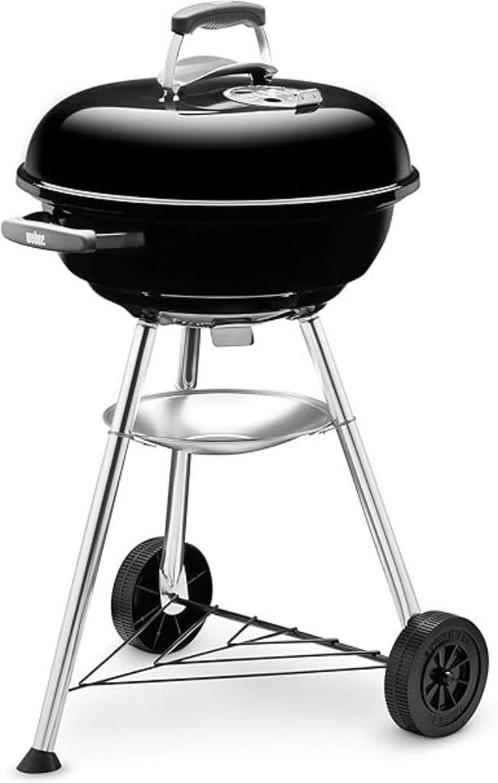 Weber Compact Kettle houtskoolgrill GRATIS LEVERING, Tuin en Terras, Houtskoolbarbecues, Nieuw, Verzenden