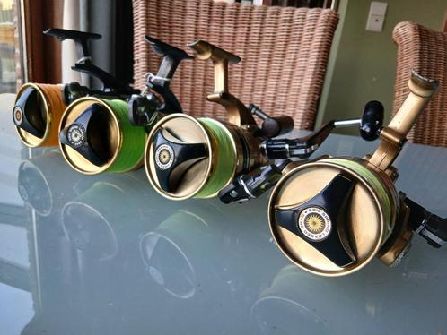 visgerief & 2 daiwa bg90 + 2 daiwa sg9 & vismolen & zeemolen, Watersport en Boten, Hengelsport | Algemeen, Nieuw, Molen, Ophalen