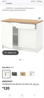 Ikea knoxhult keukenelementen keukenkast met blad, Huis en Inrichting, Keuken | Keukenelementen, Ophalen, Zo goed als nieuw