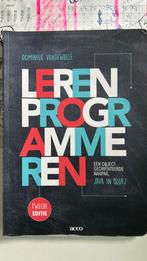 Dominiek Vandewalle - Leren programmeren, Boeken, Schoolboeken, Ophalen of Verzenden, Zo goed als nieuw, Nederlands, Dominiek Vandewalle