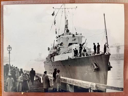 Nr. 58 - Persfoto 1955 - Oostende..., Verzamelen, Foto's en Prenten, Foto, Ophalen of Verzenden