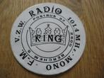 Radio King Berchem Oude Sticker, Cinéma, Télévision ou Audiovisuel, Enlèvement ou Envoi, Neuf
