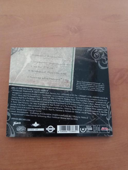 EISBRECHER - VERGISSMEINNICHT SINGLE, Cd's en Dvd's, Cd's | Hardrock en Metal, Zo goed als nieuw, Ophalen