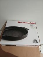 KitchenAid grill pan, NIEUW, Huis en Inrichting, Ophalen of Verzenden, Nieuw, Gietijzer, Koekenpan of Braadpan