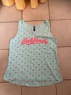 Nieuw groen topje ' California ' - maat L / XL, Kleding | Dames, Topjes, Ophalen of Verzenden, Nieuw, Maat 42/44 (L), Groen