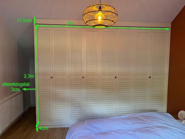 Grote shutters/ vouwdeuren, Huis en Inrichting, Kasten | Wandmeubels, Zo goed als nieuw, Ophalen