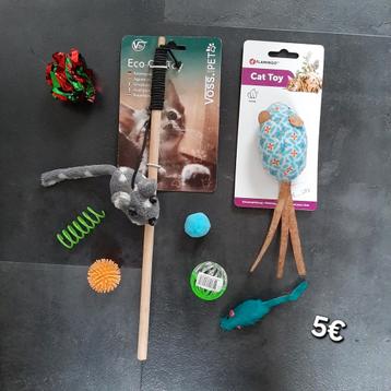 Kattenspeelgoed set nr 6 beschikbaar voor biedingen