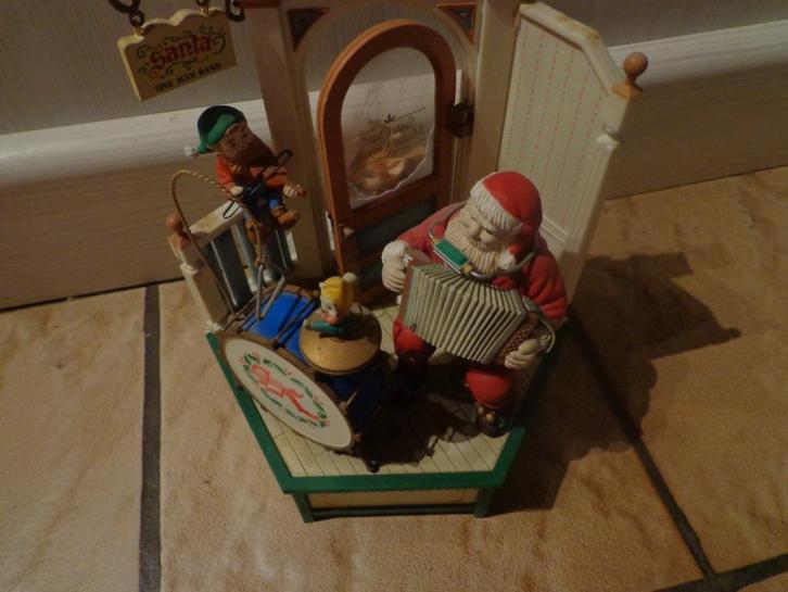Kerstmuziekdoos enesco met beweging, Antiek en Kunst, Curiosa en Brocante, Ophalen