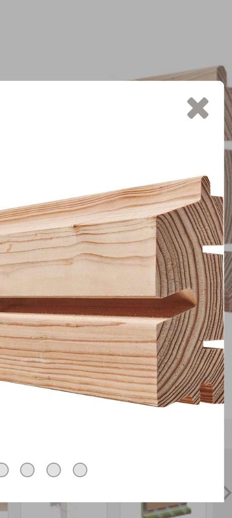 Bardage. Meleze.34mm  44mm faux. Clairvoie, Bricolage & Construction, Bois & Planches, Pin, Enlèvement