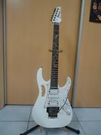 Ibanez Steve Vai JEM555WH Korea, Musique & Instruments, Instruments à corde | Guitares | Électriques, Comme neuf, Solid body, Ibanez