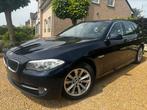 BMW 520D break 163 cv-Garantie - Cuir - Euro 5, Auto's, BMW, Blauw, 120 kW, 5 deurs, Parkeersensor