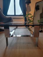 Table basse verre et métal vintage, Maison & Meubles, Tables | Tables de salon, 100 à 150 cm, Moins de 50 cm, Vintage, Enlèvement