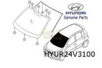 Hyundai i10 (10/07-12/13) voorruit (groen met band) Originee, Autos : Pièces & Accessoires, Vitres & Accessoires, Enlèvement ou Envoi