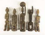 Afrikaanse kunst - 5 oude beeldjes van Dogon / Tellem - Mali, Antiek en Kunst, Antiek | Overige Antiek, Ophalen of Verzenden
