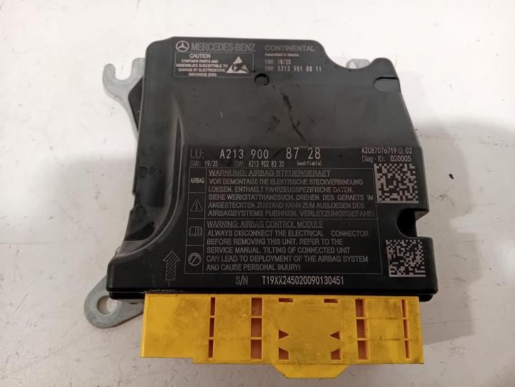 COMPUTER AIRBAG Mercedes-Benz E (W213) (A2139008728), Auto-onderdelen, Elektronica en Kabels, Mercedes-Benz, Gebruikt