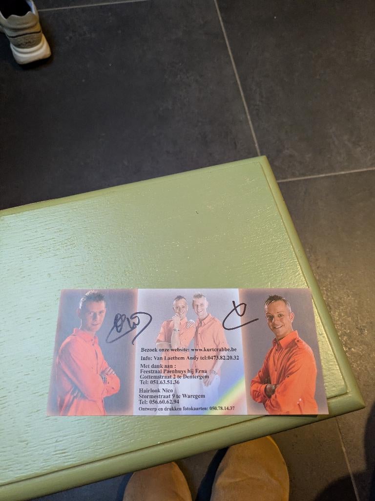 Kurt crabbe en miss layla, Ophalen of Verzenden, Zo goed als nieuw, Prent