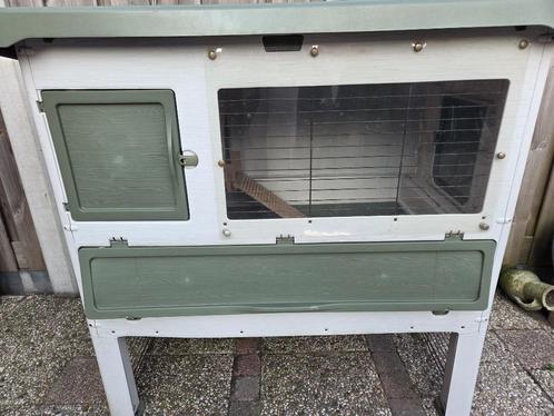 Ferplast Grand Lodge 120 + cover, Dieren en Toebehoren, Knaagdieren en Konijnen | Hokken en Kooien, Gebruikt, Hok, 90 cm of meer