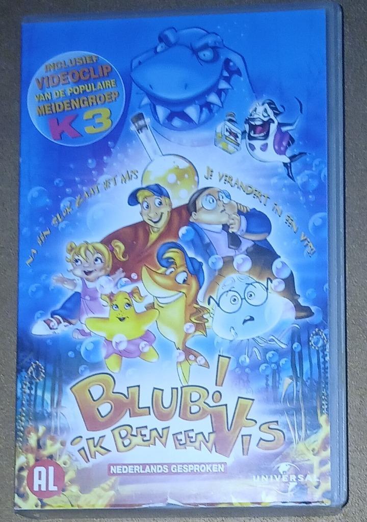 Blub! Ik ben een vis – VHS (Universal), CD & DVD, VHS | Enfants & Jeunesse, Comme neuf, Dessins animés et Film d'animation, Tous les âges