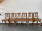 6 stoelen - vintage, Gebruikt, Ophalen