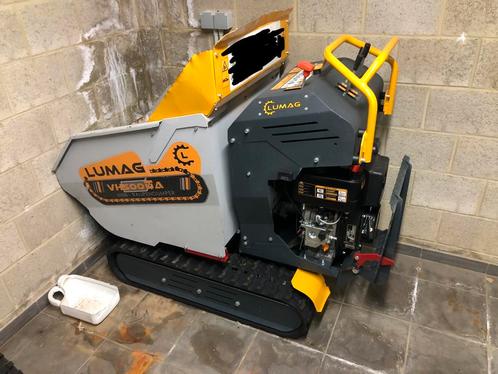 Rupsdumper lumag diesel, Tuin en Terras, Kruiwagens, Zo goed als nieuw, Ophalen