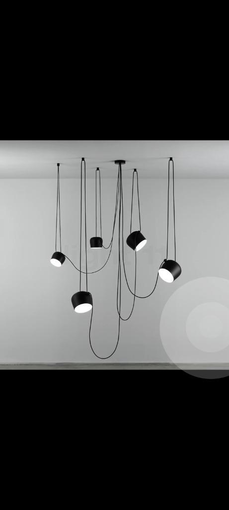 FLOS ORGINALES hanglampen, Huis en Inrichting, Lampen | Hanglampen, Zo goed als nieuw, 75 cm of meer, Kunststof, Metaal, Ophalen