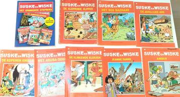 stripboek strip Suske en Wiske lot 9 boeken 12 titels